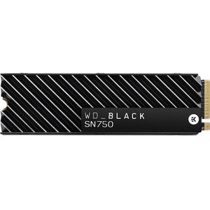 Western Digital WD_BLACK SN750 - Interne SSD M.2 - 1 TB - Met heatsink