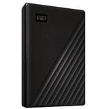 Western Digital WDBPKJ0050BBK-WESN, WD – My Passport 5 TB – draagbare externe harde schijf met automatische back-up en wachtwoordbeveiliging, compatibel met pc, Xbox en PS4, zwart