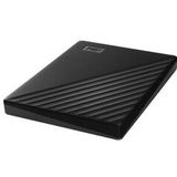 WD My Passport 5 TB draagbare harde schijf (draagbare opslag, slank ontwerp, met software voor apparaatbeheer, back-up en wachtwoordbeveiliging - Zwart - Compatibel met PC, Xbox en PS4