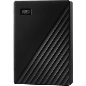 Western Digital Externe Harde Schijf My Passport 2019 5 Tb Zwart (wdbpkj0050bbk-wesn)