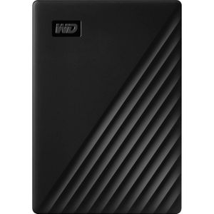 WD My Passport externe Festplatte 4 TB (mobiler Speicher, schlankes Design, herunterladbare Software, automatische Backups, Passwortschutz) Schwarz - auch kompatibel mit PC, Xbox und PS4