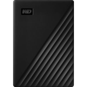 Western Digital WD 4TB My Passport Portable HDD USB 3.0 met software voor apparaatbeheer, back-up en wachtwoordbeveiliging - Zwart - Geschikt voor PC, Xbox en PS4