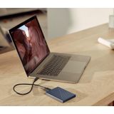 Western Digital My Passport Compatibel met Mac Externe Harde Schijf Blauw 4 TB