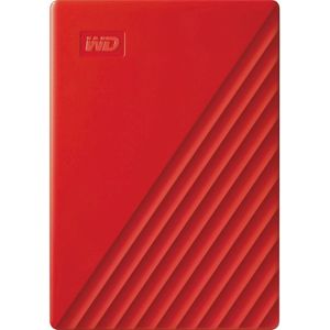 Western Digital My Passport Externe Harde Schijf 2 TB Rood