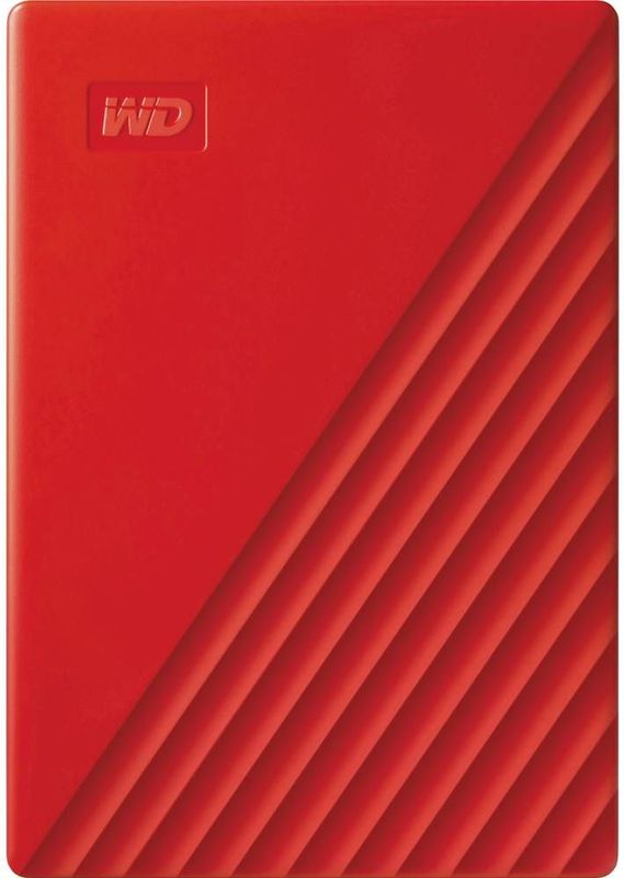 Western Digital My Passport Externe Harde Schijf 2 TB Rood