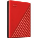 Western Digital My Passport - Externe harde schijf - 4 TB Rood