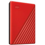 Western Digital My Passport - Externe harde schijf - 4 TB Rood