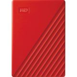 Western Digital My Passport - Externe harde schijf - 4 TB Rood