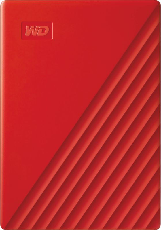 WD My Passport 4 Tb (2019) Rood