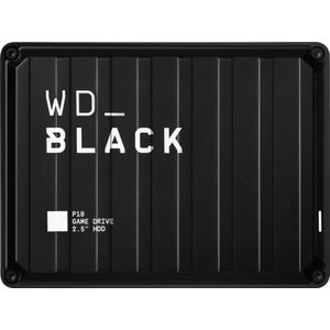 Western Digital Black P10 draagbare externe gaming harde schijf voor mobiele toegang tot je gamebibliotheek, 4 TB, werkt op console en pc