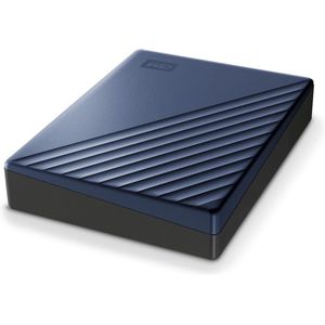 Western Digital My Passport Ultra - Externe Harde Schijf - Blauw - 5 TB