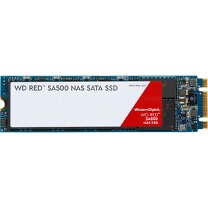 Western Digital - Red - SSD - 500 GB - M.2 - Leessnelheid 560 MB/s - Schrijfsnelheid 530 MB/s