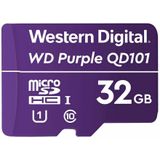 WD Paars SC Ultra uithoudingsvermogen (32 GB, microSDHC, U1, UHS-I), Geheugenkaart, Paars