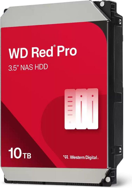 Western Digital Red Pro WKFBX interne harde schijf 10 TB 7200 RPM 512 MB" SATA III