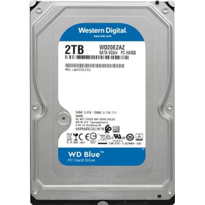 Western Digital Blauw 3,5 inch 2000 GB SATA, zwart
