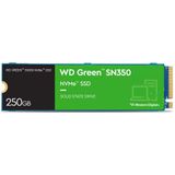 WD Groene SN350 NVMe SSD 250 GB M.2 2280 PCIe Gen3 (240 GB, M.2 2280), SSD