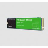 WD Groene SN350 NVMe SSD 250 GB M.2 2280 PCIe Gen3 (240 GB, M.2 2280), SSD