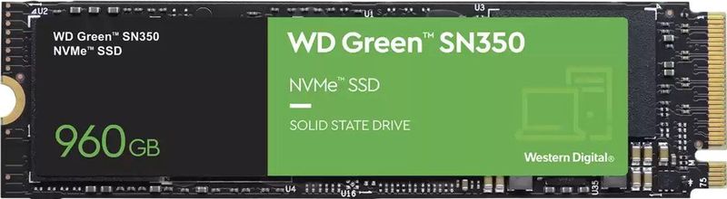 WD Green SN350 NVMe SSD WDS960G2G0C SSD 960 GB.2 2280 PCI Express x4