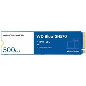 WD_BLUE SN570 500GB M.2 2280 PCIe Gen3 NVMe up to 3500 MB/s read speed