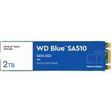 WD Blue SA510 SATA SSD 2 TB (Tot 560 MB/s; Acronis True Image For Western Digital; Gratis Proefversie Voor Drie Maanden Van Dropbox Professional; 5 Jaar Beperkte Garantie) M.2