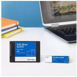 WD Blue SA510 SATA SSD 250 GB (tot 555 MB/s, Acronis True Image for Western Digital, gratis proefversie voor drie maanden van Dropbox Professional, 5 jaar beperkte garantie) M.2