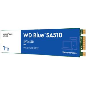 WD Blue SA510 SATA SSD 1 TB (tot 560 MB/s, Acronis True Image for Western Digital, gratis proefversie voor drie maanden van Dropbox Professional, 5 jaar beperkte garantie) M.2