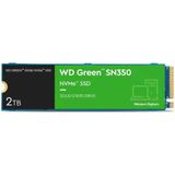 WD Green SN350 NVMe 2TB interne SSD harde schijf - Gen3 PCIe, QLC, M.2 2280, tot 3200 MB/s
