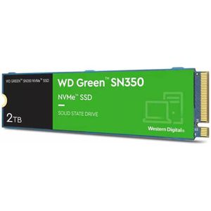 WD Green SN350 NVMe interne SSD harde schijf 2TB - Gen3 PCIe, QLC, M.2 2280, tot 3200 MB/s