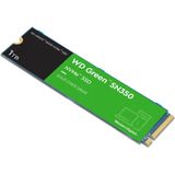 Western Digital WD Green SN350 NVMe SSD 1 TB (M.2, Western Digital SSD Dashboard, leessnelheden tot 3200 MB/s en schrijfsnelheden tot 2500 MB/s)