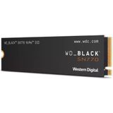 WD_BLACK SN770 NVMe SSD 2 TB (SSD-opslag voor gaming, snelheden tot 5150MB/s, PCIe Gen4-interface, WD_BLACK-dashboard, M.2 SSD,)