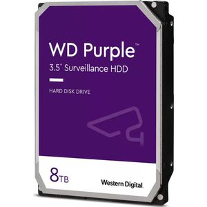 Western Digital Blue 8TB WD PURPL 8TB WD PURPLE interne harde schijf 5400 RPM 256 MB" SATA III