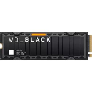 Western Digital Black SN850X Interne SSD met Heatsink NVMe.2 PS5 compatibel 2 TB