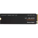 WD_BLACK SN850X NVMe SSD 4 TB interne SSD (gaming-opslag, PCIe Gen4-technologie, lezen 7.300 MB/s, schrijven 6.600 MB/s), zwart