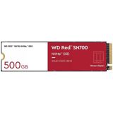 WD Red SN700 500GB NVMe SSD for NAS devices, with robust system responsiveness and exceptional I/O performance