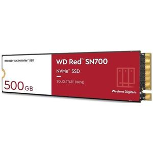 WD Red SN700 - NVMe SSD - 500 GB - Hoge Snelheid - M.2 2280