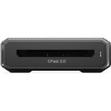 SanDisk - PROFESSIONAL PRO READER Cfast - Kaartlezer - Aluminium Behuizing - USB-C-Poort