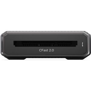 SanDisk - PROFESSIONAL PRO READER Cfast - Kaartlezer - Aluminium Behuizing - USB-C-Poort
