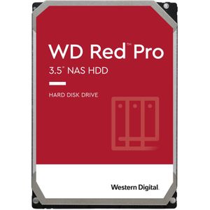 WD Red Pro 22 TB voor NAS interne harde schijf 3,5 inch, 7200 rpm klasse, SATA 6 GB/s, CMR, 512 MB cache, 5 jaar garantie
