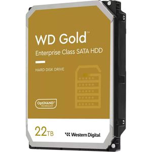 WD Gold, 22 TB harde schijf SATA 600, WD221KRYZ