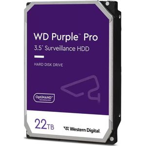 Western Digital - Wd221purp - Harde Schijf - 22TB - 3.5 Inch - SATA III