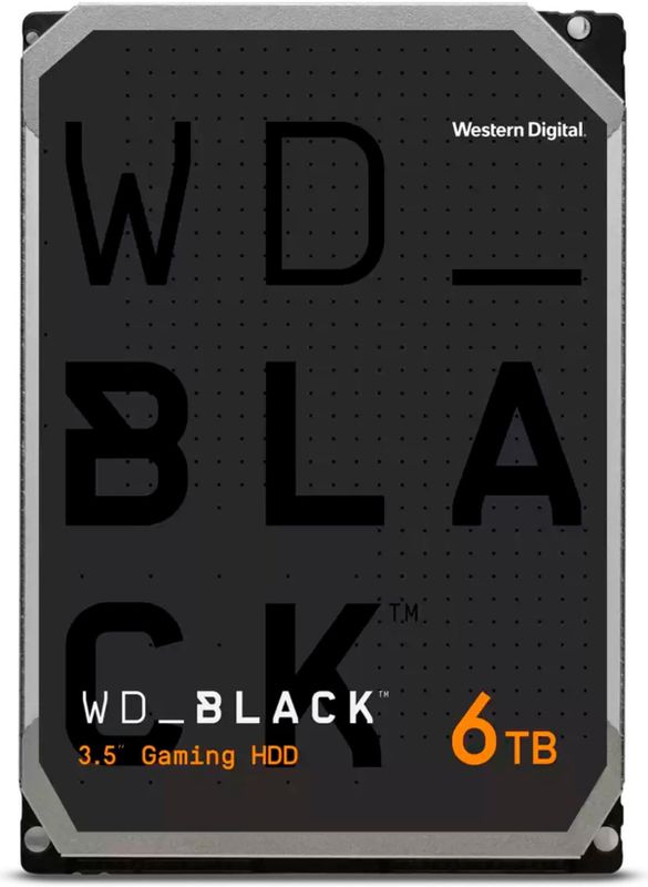 WD Black WD6004FZWX 6TB - Vaste schijf