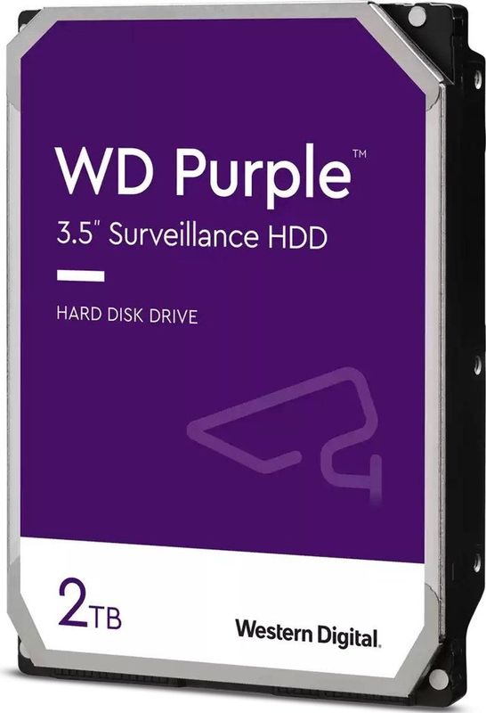 WD Purple Harde Schijf - 2 TB