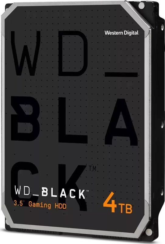 WD Black - 4TB HDD - Zwart - SATA 6Gb/s - 3,5 inch