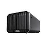 SanDisk PROFESSIONAL G-RAID MIRROR 24 TB (RAID mit Redundanz, Desktop-RAID-Array, 2 Bays, Enterprise-Klasse mit 7.200 U/min, 250 MB/s Lesen, 240 MB/s Schreiben, 2x Thunderbolt 3, SSD-Mag-Slot) Schwarz