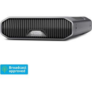 SanDisk G-DRIVE, 12000 GB, 3.2 Gen 2 (3.1 Gen 2), 7200 RPM, Edelstahl