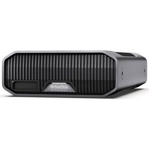 SanDisk Professional G-DRIVE PROJECT 22 TB (Harde Schijf Met Hoge Capaciteit, Thunderbolt 3, USB (10 Gbps), 7200 TPM Ultrastar Harde Schijf, Tot 260 MB/s)