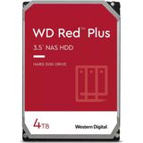 Western Digital Red Plus - Interne Harde Schijf - 4 TB - 256MB Cache - NAS HDD