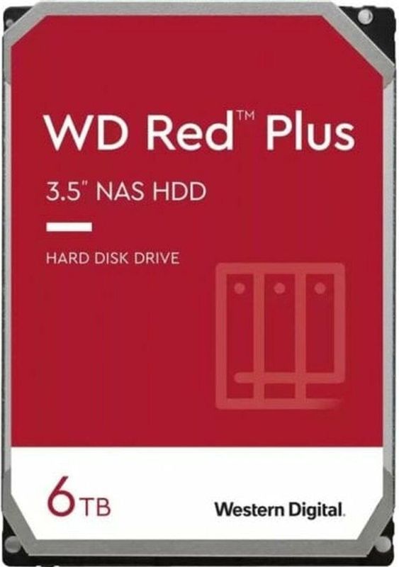 Western Digital - WD60EFPX - 3.5 inch - 6TB HDD - WD Red Plus