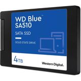 WD - Blue SA510 - SSD - 4 TB - SATA - Leessnelheid tot 560 MB/s