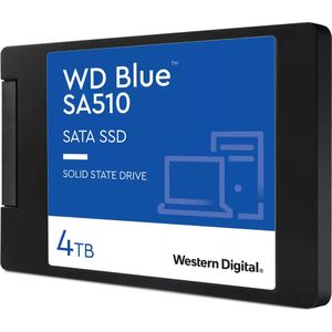 WD Blue SA510 SATA SSD 4 TB (tot 560 MB/s, Acronis True Image for Western Digital, gratis proefversie voor drie maanden van Dropbox Professional, 5 jaar beperkte garantie) 2,5
